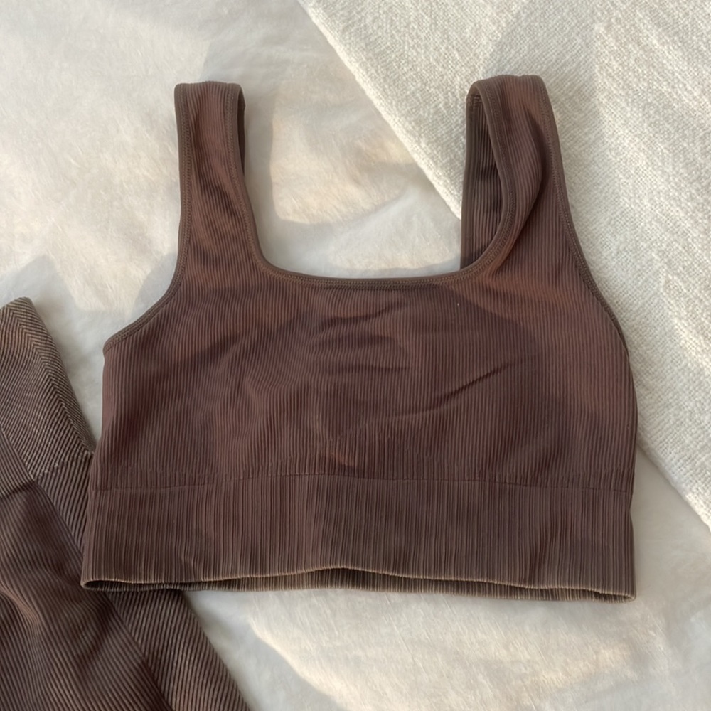 Joy Lab Workout Set Size Small - Brownish Purple … - image 3